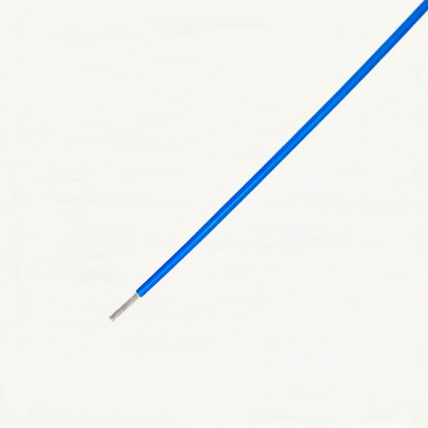 blue PFA Insulated Wire