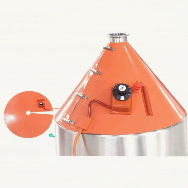 Silicone Rubber Conical Hopper Heater